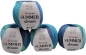 Preview: 4x 100 Gramm Summer Dream Strickgarn, 400 Gramm Garn mit 70% merzerisierter Baumwolle und 30% Viskose, mehrfarbig